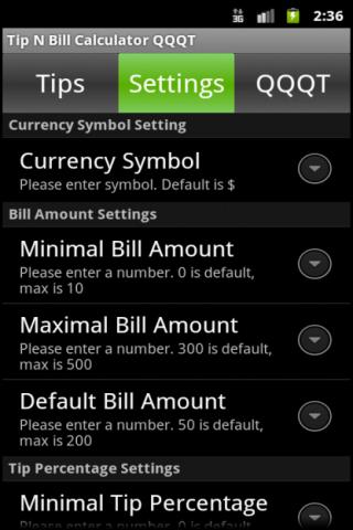 【免費財經App】Tip N Bill Calculator QQQT-APP點子