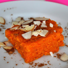 Indian-style Spiced Carrot Bars (Gajar Ka Halwa)