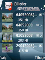 Shortcut to marking stuff super fast - items with ticks have been marked. - gersbo.dk
