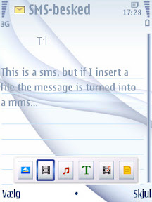 S603rd FP2 messaging no longer distinguishes between creating SMS and MMS messages - gersbo.dk