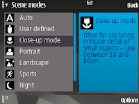 Select the close-up mode to use the macro feature - gersbo.dk