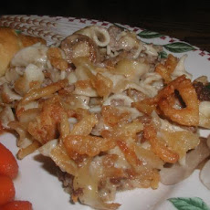Paula Deen's Baked Beef Stroganoff Casserole