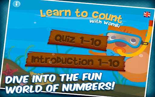 Learn to count with Wombi