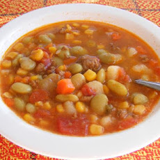 Simple Hamburger Vegetable Soup