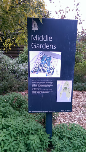 Middle Gardens Sign