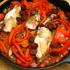 Daniel Boulud's Braised Basque Chicken with Tomatoes and Paprika