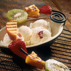 Grilled Fruit Sundaes