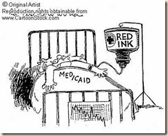 medicaid red ink