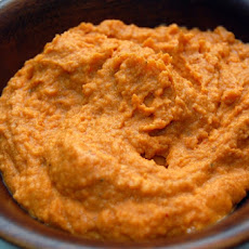 Spicy Roasted Red Bell Pepper Hummous