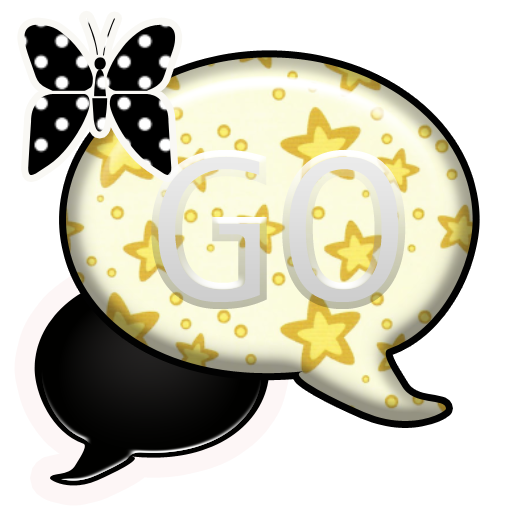 GO SMS THEME/GirlyStars1 LOGO-APP點子