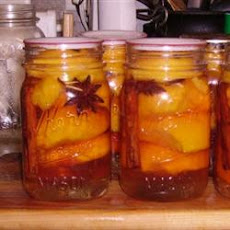 Nana's Southern Pickled Peaches