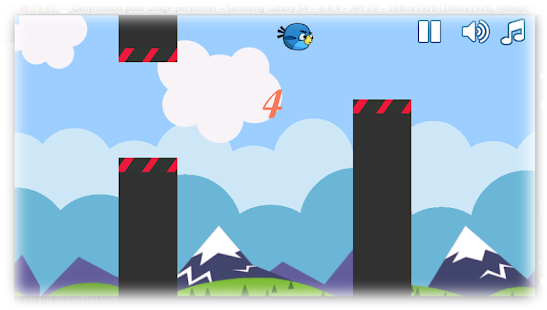 How to mod Blue floppy bird 2 unlimited apk for pc