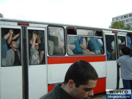 Fully Loaded Bus