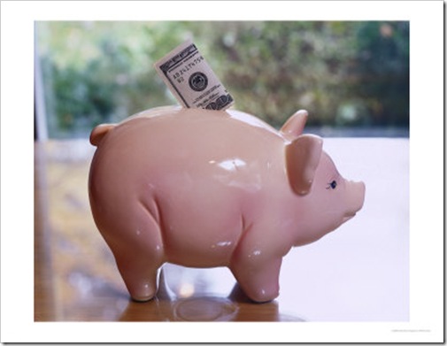 Piggy-Bank-with-100-Dollar-Bill-Posters