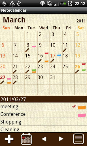 NoteCalendar