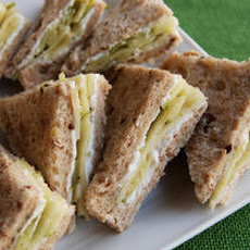 Pernod-Marinated Fennel and Apple Tea Sandwiches Recipe