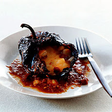 Potato- and Chorizo-Stuffed Ancho Chiles