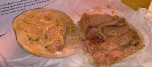 pickled pork loin in peameal