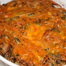 Spinach Cheese Kugel