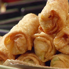 Wrap~and~Roll Green Chilies with Tomato-Coriander Sauce