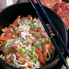 Noodle Salad with Peanut-Lime Vinaigrette
