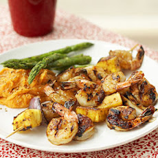 Grilled Teriyaki Shrimp Kebabs