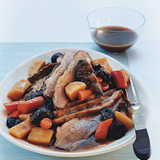 Grandma Ethel's Brisket with Tzimmes