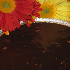 Chocolate Peanut Butter Pecan Tart