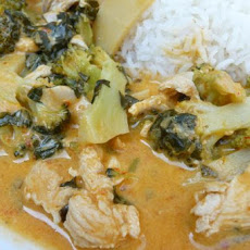 Chicken and Broccoli Thai Curry