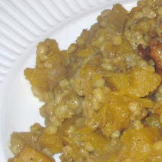 African Pearl Barley Pumpkin Pot