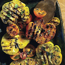 Charred Heirloom Tomatoes with Fresh Herbs