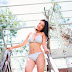 Sexy blooming bikini