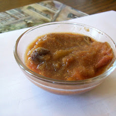 Rhubarb-Raisin Chutney