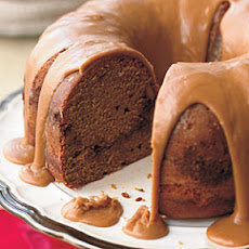 Pumpkin-Rum Cake with Brown Sugar Icing