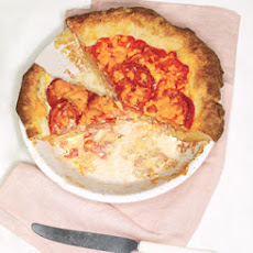 Tomato and Cheddar Pie