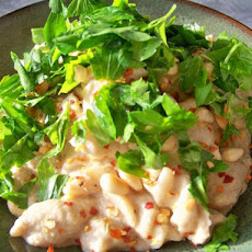 Babganoush-Hummus Pasta (Vegan)