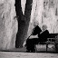 When two people - a whole by Valentyn Kolesnyk - People Couples ( two, tree, park, meditation, steam )