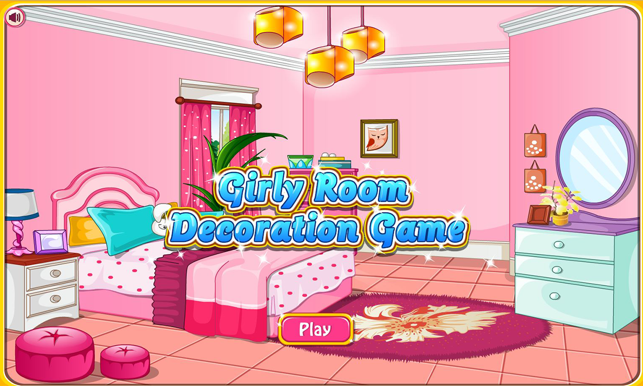 Android application Girly room decoration game screenshort