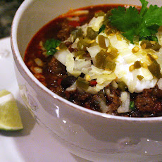 Spicy Beef and Buffalo Chili