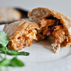 Mini Whole Wheat BBQ Chicken Calzones