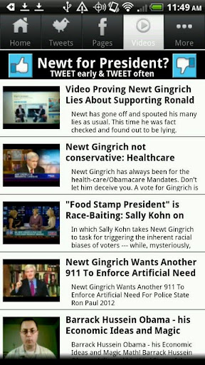 【免費社交App】Newt Gingrich-APP點子