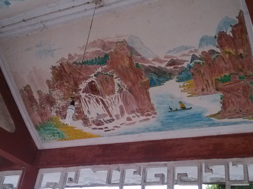 壁画：半山瀑