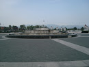鳌江动车站广场喷水池