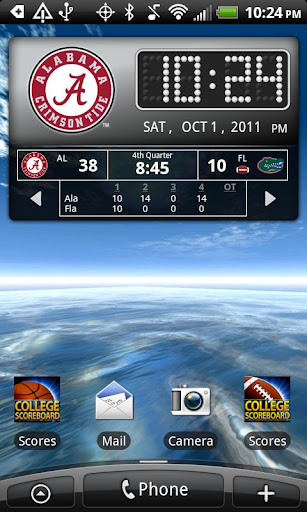 【免費運動App】Official Alabama Live Clock-APP點子