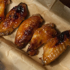 Grilled Chicken Wings with Spicy Pineapple Glaze