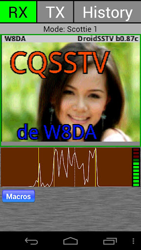 DroidSSTV - SSTV for Ham Radio