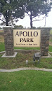 Apollo Park Sign
