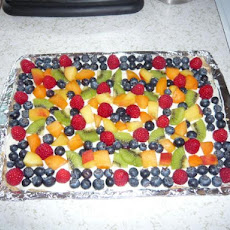 Low-Fat Fruit Pizza