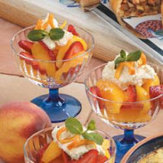 Strawberry Peach Cups