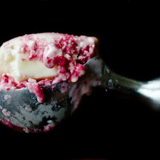 Cranberry Goat Cheese Ice Cream